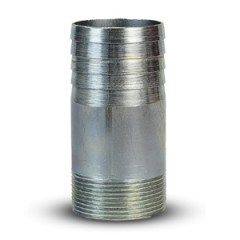 Штуцеры оцинкованные (ёлочка + резьба)
